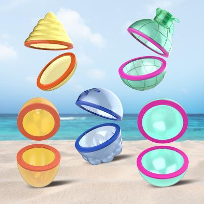 China Silicone Toy Splash Ballon Refillable Water Balloon Summer Self Sealing Magic Reusable Water Balloon For Quick Easy Reusable Water Bombs Ball for sale