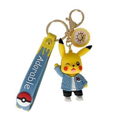 China Hot High Quality Cute Key Chain Schoolbag Psyduck Squirtle Jigglypuff Psyduck Squirtle Jigglypuff Ornament Psyduck Squirtle Jigglypuff Pendant Doll for Boy Girls for sale