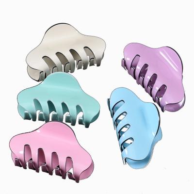 China Hair Accessories Wholesale Latest Designs Acrylic Hair Claw Hair Accessories Women Fin For Gilr Hair Clutchers for sale