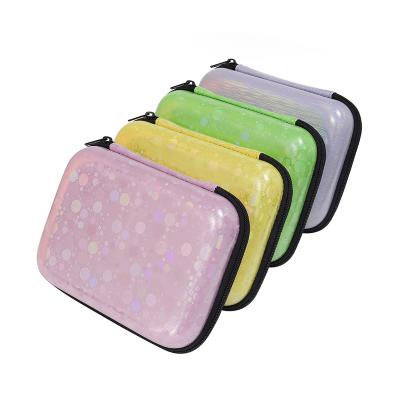 China Hard Shell Makeup Cosmetic Bag EVA Case Cosmetic Pouch PU Travel Waterproof Shockproof Dustproof Portable Storage Bag for sale