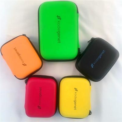 China Hot Sales Colorful Custom Carrying Storage Or Travel Travel EVA Hard Tool Case With Mesh Pocket for sale