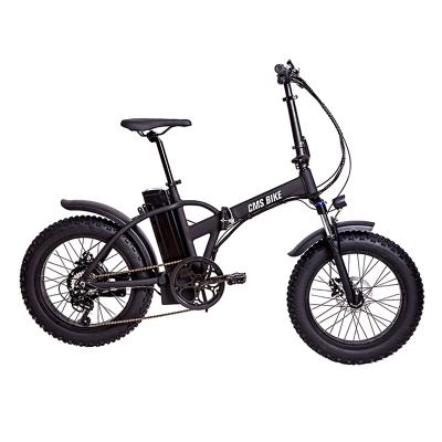 China Aluminum alloy electric mountain bike fat tire bike 48v 500w for sale