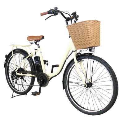 China Steel 7 speed electric mountain bike ebike city for Japan for sale