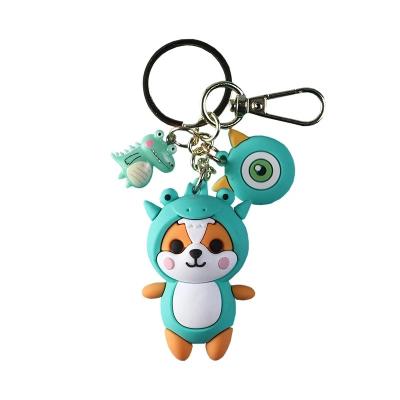 China Promotion/Souvenir Sedex BSCI Disney Certified Factory Sales OEM Soft Gift Accessories Cartoon PVC Key Chain for sale