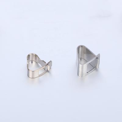 China Spring Clip Heli Spring Stamping And Forming Customized Small Flat Metal U Spring Clip for sale