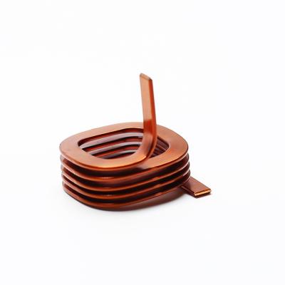 China Heli Spiral Spring Custom Enameled Rectangular Copper Wire Coils For Motor Permanent Magnet CoilsFlat Copper Coils for sale