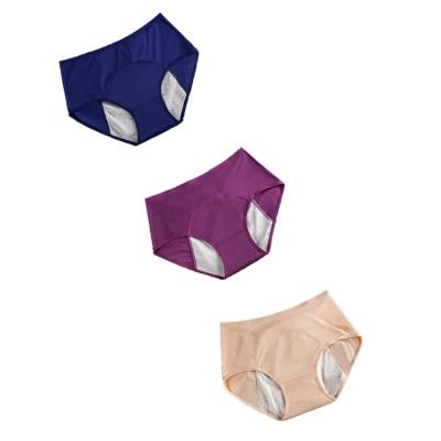 China Wholesale Antibacterial Leak Proof Menstrual Panties For Women Underwear Briefs Breathable Period Panties for sale