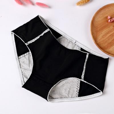 China New Fashion Menstrual Women's Custom Girls Panties Breathable Logo Underpants Physiological Period Leakproof Panties for sale