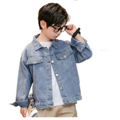 China High Quality Breathable Autumn Fall Coat Baby Girls Boys Denim Jacket Kids Denim Shirt Jackets for sale