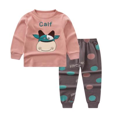 China High Quality Casual Kids Clothing Sets Pajama Set Fashion Kids Sleepwear Boys Girls Cotton Pajamas for sale