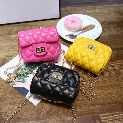 China Lovely Multifunctional Chain Handbag High Quality Children Bag Kids Shoulder Cross - Cute Body Bags Purse For Girls for sale