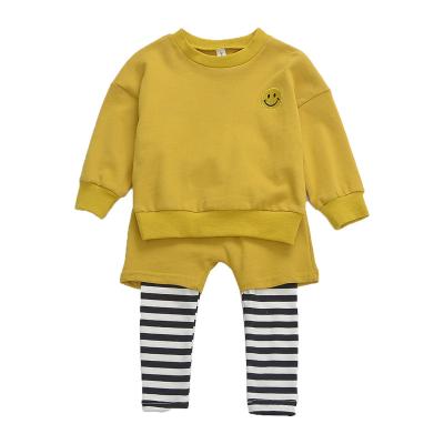 China Hot Sale Hip Hop Baby Kid The Plus Clothing Set Sweatshirt Pants Two Piece Set Unisex Children Set Clothes for sale