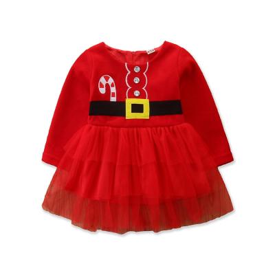 China Washable Christmas Dress Baby Clothes Princess Toddler Tulle Tutu Dress Party Christmas Outfits Costume Dress for sale