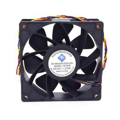 China PBT 120x120x38 Ventilador 110V 120mm High Axial Air Flow Fan 220V AC Fan 4inch 12038 110v 120mm AC Fan for sale