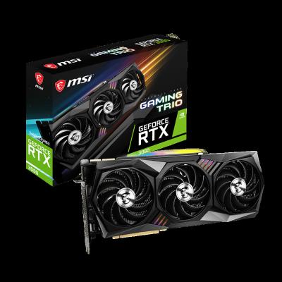 China 2021 cheap original GAME rtx 3090 gaming pc workstation graphics cards TRIO 24G with video card for sale