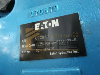 China Pampas de válvulas estándar de Eaton 4535V60A30-86AA-22-R Pampas de pistón hidráulicas de Eaton Vickers en venta