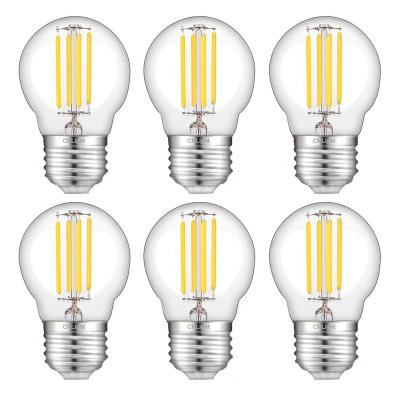 China Hotel G45 Filament LED Bulb G45 Led Filament Bulb 4W Dimmable Raw Material Global LED Light Bulb for sale