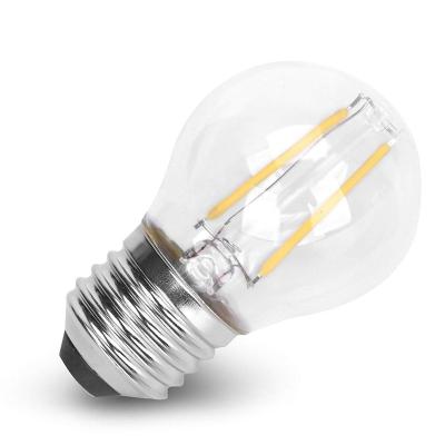 China Hotel LED Filament Light G45 LED Filament G45 Lamp Led Filament Bulb 4W Dimmable Raw Material G45 High for sale