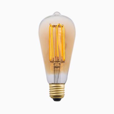 China Aluminum ST64 Supplied Edison Bulb Light Vintage Bulb ST64 220V 25W For Home Club Restaurant for sale