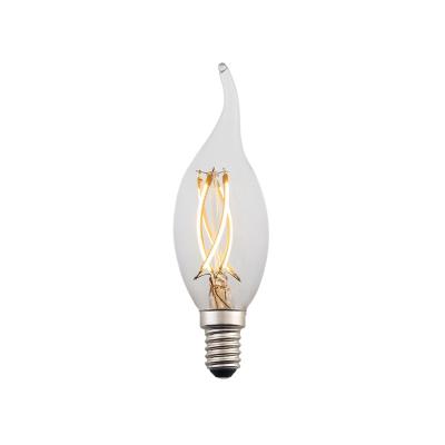 China Aluminum / Brass Vintage Light Bulb 220V C35 E14 40W Edison Light Vintage Bulb for sale