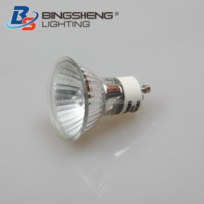 China High Voltage Glass Spotlight 75W Bulbs 20W 35W 50W Gu10 Halogen Lamp for sale