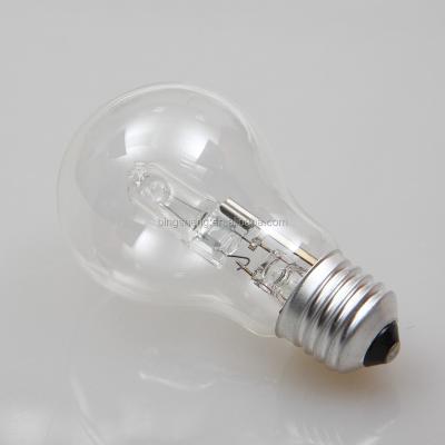 China Glass LAMBA , 70W Tungsten Lamp Glass Material Halogen Bulb 2000H A55 E27 Eco for sale