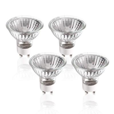 China Class C Glass Light Lamp GU10 Glass Cover 18W Energy Saving Gu10 Halogen Bulb for sale