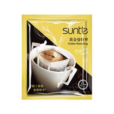 China Mandheling Coffee Drip Bag Normal Golden Coffee for sale