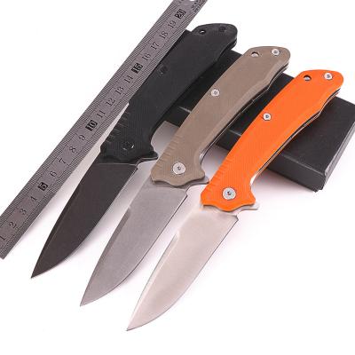 China Good CNC Production XINBIGO KJDG3 High Hardness Sharpness Pocket Knife Non-Slip Group of Ten Handle Folding Tactical Knives for sale