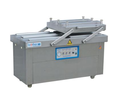 China Food Brother Vacuum Food Packing Machine, Double Chamber Vacuum 4 Bar Vacuum Sealer Machine DZP600/4SB for sale