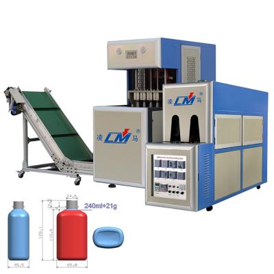 China Semi Automatic PET Bottle Blow Molding Machine Plastic Food Bottle Blow Molding Machine for sale