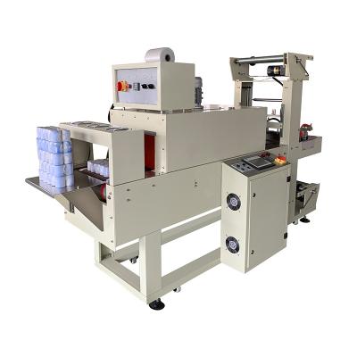 China BROCPACK Food PVC POF Plastic Sheet Book Box Heat Shrink Tunnel Side Sealing Packaging Packing Machine for sale