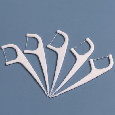 China Disposable Custom Wholesale Floss Toothpick Floss Pick for sale