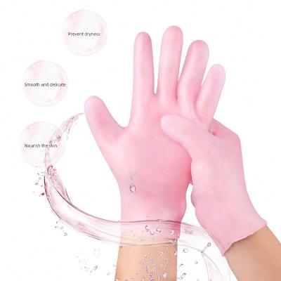 China Moisturizing Spa Gloves Bedtime Gel Overnight Gloves Heal Cracked Dry Eczema Skin For Repair Treatment TS-1196 for sale