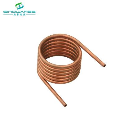 China OEM China rf copper tube induction coil assembly for sale