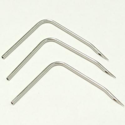 China Convenient OEM Customized Chiba Needle Closed Elbow Bevel Needle For Medical for sale