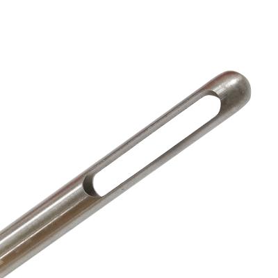 China Custom 304 Medical Stainless Steel Single Slot Capillary Hollow Pipe for sale