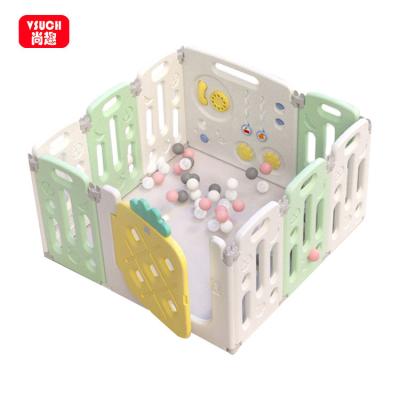 China Baby Foldable Playpen With Door Cheap Playpen Playpen Fence For Baby Playground for sale