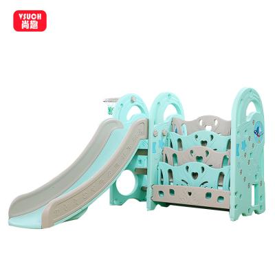 China Multi-combination Plastic House Plastic Slides Indoor Slide For Preschool Children Kids Plastic for sale