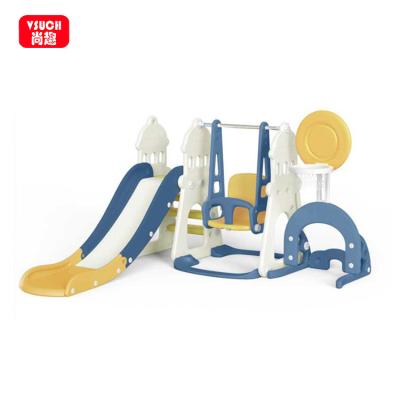 China 1.Multifunction 2.Safe and 3.Eco-friendly stable indoor plastic material etc swing slide. place children sliding toys for the playground for sale