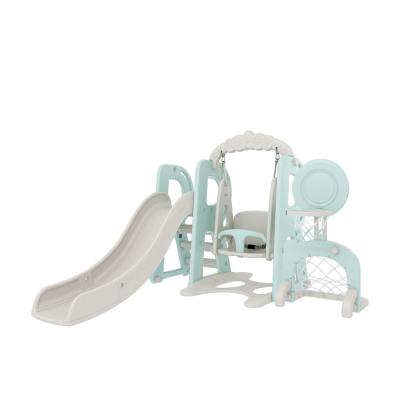 China Assets; Wholesale Easy Assembly Home Kids Play Swing and Slide Kids Baby Plastic Indoor Slide Toy for sale