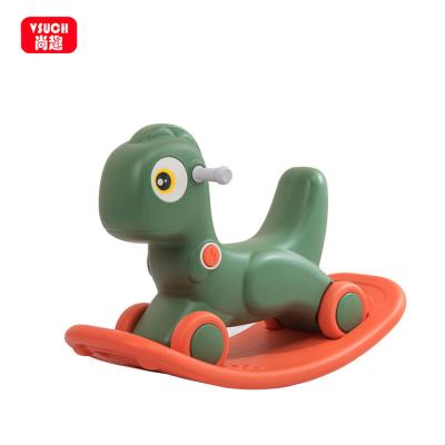 China Assets; Easy Assembly China Manufacture Colorful Indoor Baby Plastic Rocking Horse Toy For Kids for sale