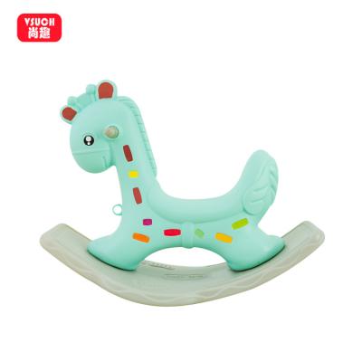 China Eco-friendly Cartoon Baby Children Manufacturer China Rocking Horse Chair Plastic Horses Babies for sale