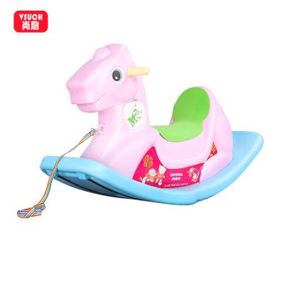 China Ride On Eco-friendly Toy Stable Toy Children Ride Rocking Chairs Plastic Rocking Horse for sale