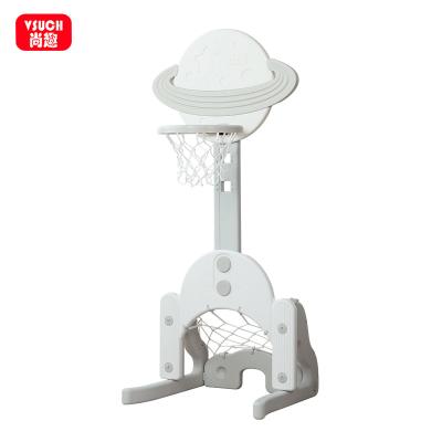 China Assets; Easy Assembly Kids Indoor Basketball Sport Toys Plastic Height Adjustable Basketball Rack Hoops for sale