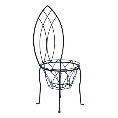 China Modern Shelf Showing Plant Flower Pot Rack For Garden Wire Made Jardiniere Powder Coated Surface for sale