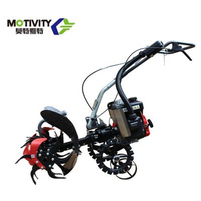 China Latest Factory Design Hand Held Rotovator Cultivator Power Weeder For Tea Garden for sale