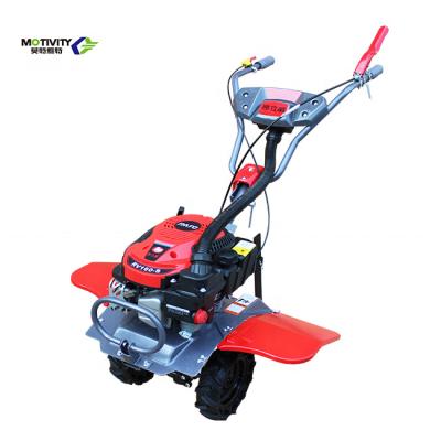 China Factory Mini Gasoline Hand Held Walking Farm Power Tiller For Hard Soil for sale