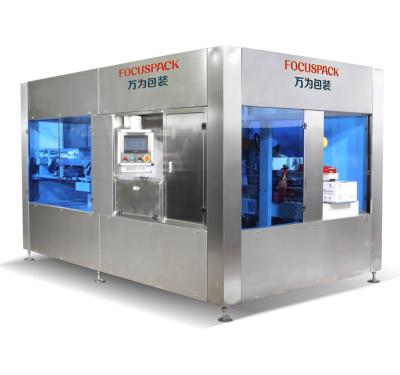 China Automatic Food Cartoning Machine With PLC And Touch Screen Operation Box Carton Packing Machine for sale