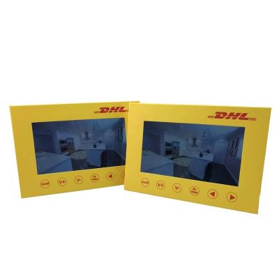 China Africa 7.0 Inch HD Screen Video Display With Stand For Supermarket for sale